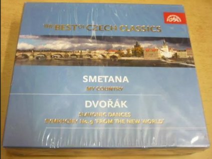 3 CD-SET The Best of Czech Classics (Dvořák - Slovanské tance, Z Nového světa,  Smetana - Má Vlast)