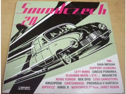 CD SOUNDCZECH 20 - Mišík, Support Lesbiens, Krucipusk, Lety mimo...