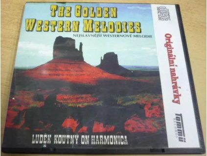 CD The Golden Western Melodies (Luděk Koutný on Harmonica)