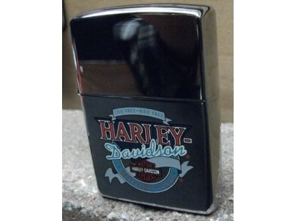 HARLEY DAVIDSON ZIPPO LIVE FREE RIDE 1847194964