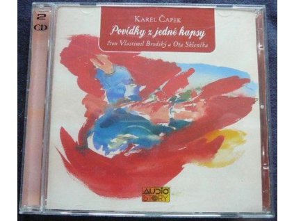 2CD KAREL ČAPEK - POVÍDKY Z JEDNÉ KAPSY 2CD - SKLENČKA, BRODSKÝ