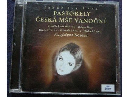 CD Magdalena Kožená - Jakub Jan RYBA -PASTORELY , ČESKÁ MŠE VÁNOČNÍ