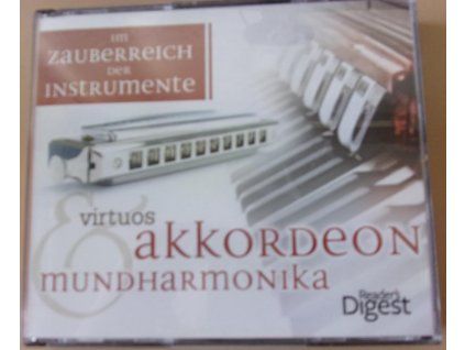 3CD - Virtuos akkordeon mund harmonika (Reader´s Digest 2013)