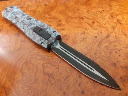 Vystřelovací nůž KYDY Digital Gray Switch Blade