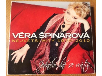 3CD Věra Špinarová Největší hity 1970-2010