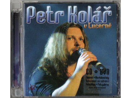 2CD Petr Kolář - V Lucerně CD+DVD