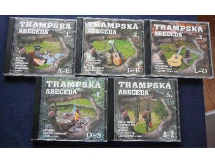 5CD TRAMPSKÁ ABECEDA - BÍLÉ SKÁLY, DĚDOWS, SEŠLOST atd.