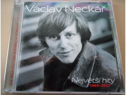 CD Václav Neckář - Největší hity 1965 - 2013