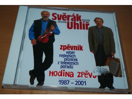 CD Svěrák a Uhlíř - ZPĚVNÍK výběr nejlepších písniček z televizních pořadů HODINA ZPĚVU 1987 - 2001
