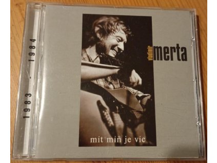 CD Vladimír Merta - Mít míň je víc (1983 - 1984)