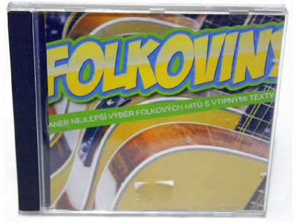 CD FOLKOVINY - ANEB NEJLEPŠÍ VÝBĚR FOLKOVÝCH HITŮ S VTIPNÝMI TEXTY