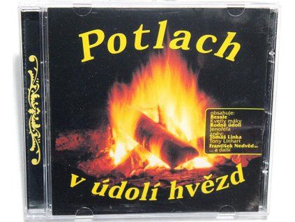 CD Potlach v údolí hvězd (2003, Areca Multimedia)  Potlach v údolí hvězd – CD – Areca Multimedia – 14 klasických trampských písní