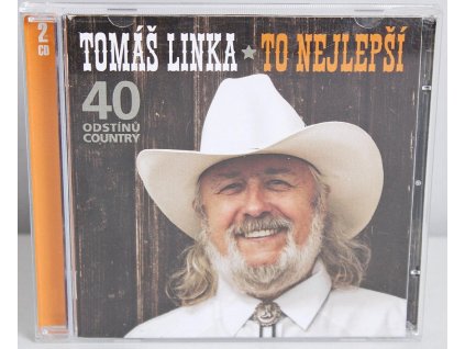2CD Tomáš Linka – To Nejlepší 40 Odstínů Country