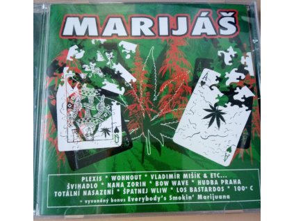 CD MARIJÁŠ - Wohnout, Plexis, Mišík, Hudba Praha, Bow Wawe...