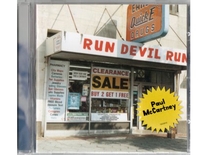 CD Paul Mc Cartney - RUN DEVIL RUN