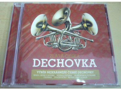 CD Zlatá česká DECHOVKA - 20 písniček