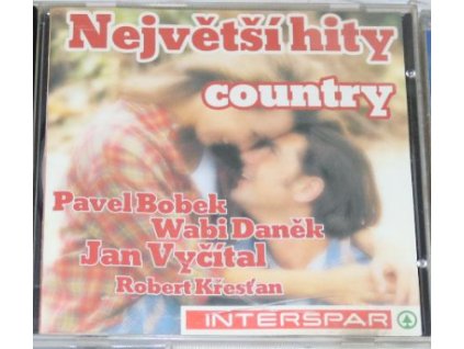 CD Největší hity country - Bobek, Vyčítal, Křesťan, Wabi Daněk...