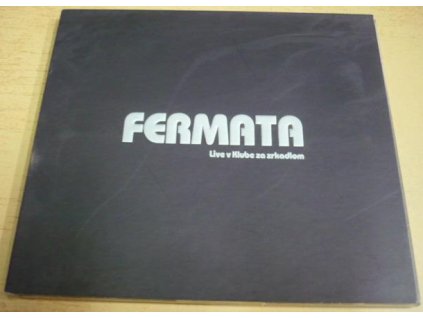 CD FERMATA - Live V Klube Za Zrkadlom (Jazz-Rock Hungary)
