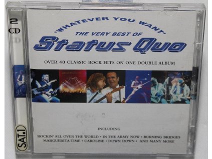 2CD Status Quo – Whatever You Want (The Very Best Of Status Quo)