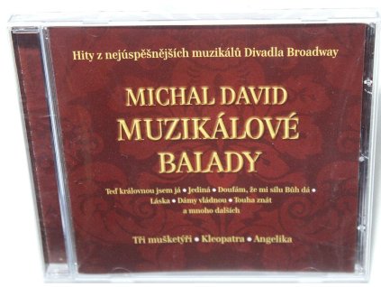 CD Michal David - Muzikálové balady