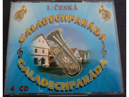 4CD 1.ČESKÁ GALADECHPARÁDA 4CD BOX