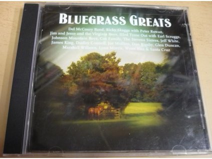 CD BLUEGRASS GREATS (Del McCoury Band, Ricky Skaggs...)