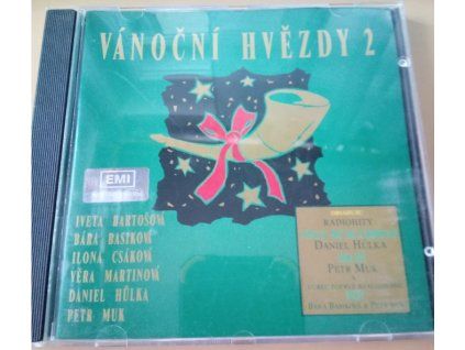 CD Vánoční hvězdy 2 – Bartošová, Basiková, Csáková, Muk (1998, Monitor)