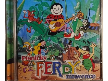 CD Písničky Ferdy Mravence