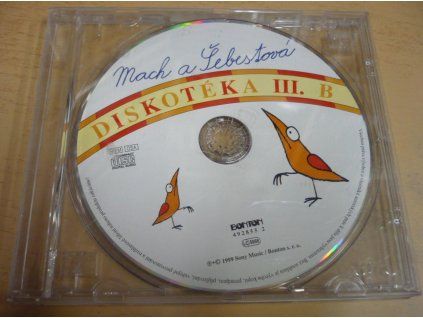 CD MACH A ŠEBESTOVÁ - Diskotéka III.B (Bonton 1999) bez bookletu