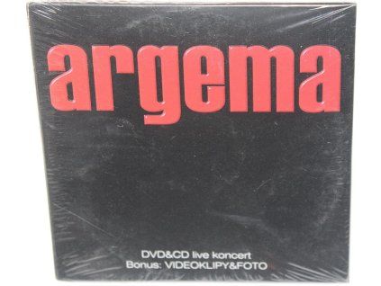 CD + DVD - Argema – Live Koncert