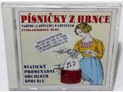 CD Písničky z hrnce 🌶️ Šprušle • Gastrofolk