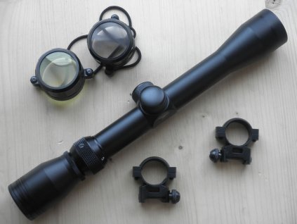 Puškohled TASCO 3-9x32 s nitkovým křížem