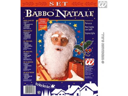 Paruka, obočí a vousy Santa W 1518 S