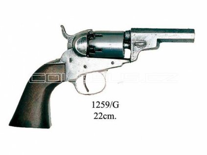 Replika Revolver námořnictva USA, r.1862 zlatý