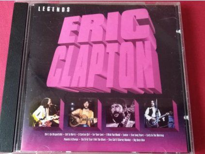 CD Eric Clapton – Legends (1995, Legends)  Eric Clapton – Legends, rané bluesové nahrávky z roku 1995