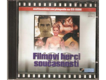 CD Filmoví herci současnosti - multimediální encyklopedie na CD-ROM