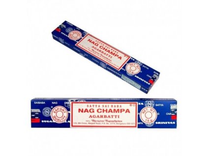 Vonné tyčinky - NAG CHAMPA Satya Sai Baba (1 krabička)