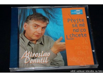 CD - Miroslav Donutil - Ptejte se mě na co chcete...