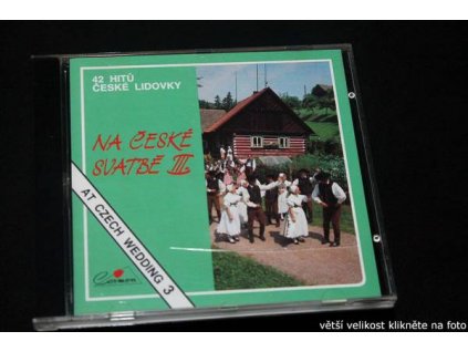 CD - Na české svatbě III. - 42 hitů české lidovky (Carmen 1992)