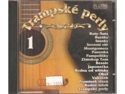 CD Trampské perly 1 (Platón / LK-Hvězda)  Trampské perly 1 – 16 legendárních písní – trampská hudba, folk a country