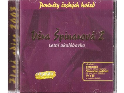 CD Věra Špinarová 2 - Letní ukolébavka