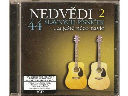 2CD Nedvědi – 44 slavných písniček 2 – A ještě něco navíc (2010)