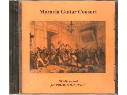 CD Moravia Guitar Consort - Demo record for promotion only