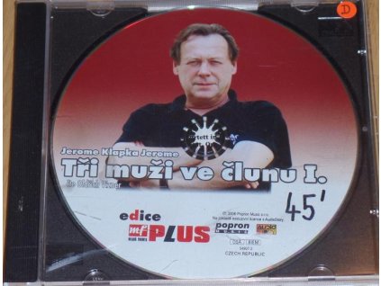 CD JEROME KLAPKA JEROME - TŘI MUŽI VE ČLUNU audiokniha