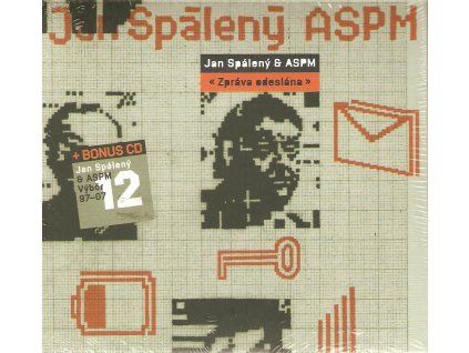 2CD Jan Spálený & ASPM – Zpráva odeslána + Výběr 97–07 – Monitor (2010)  Jan Spálený & ASPM – české blues, jazz a folk, Zpráva odeslána + Výběr 97–07