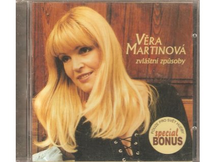 CD Věra Martinová - Zvláštní způsoby