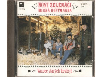 CD Noví Zelenáči Mirka Hoffmanna - VÁNOCE STARÝCH KOVBOJŮ