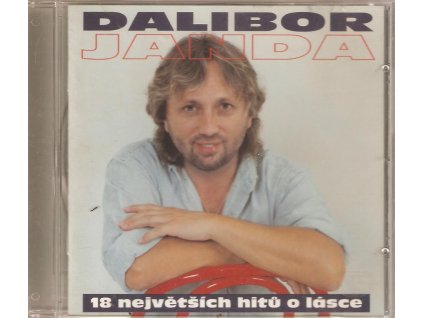 CD DALIBOR JANDA - 18 největších hitů o lásce