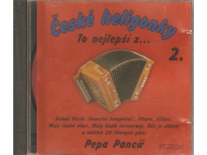 CD České heligonky - to nejlepší z...2. Pepa Pancíř