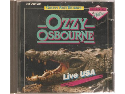 CD OZZY OSBOURNE - LIVE USA